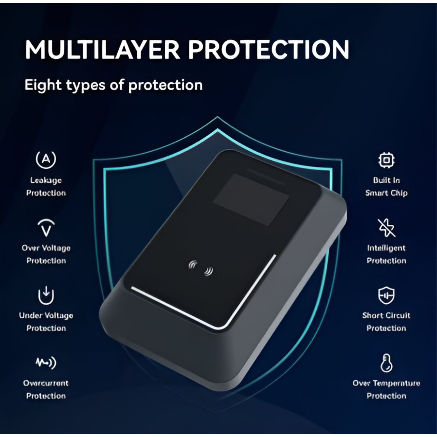 VoltAtelier Onyx Pro 80A EV Wall Charger