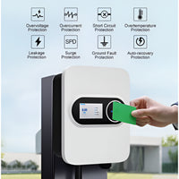 Level 2 EV Charger Built for Fast Home Charging, 48A Output, Smart Controls, Illuminated Status Ring